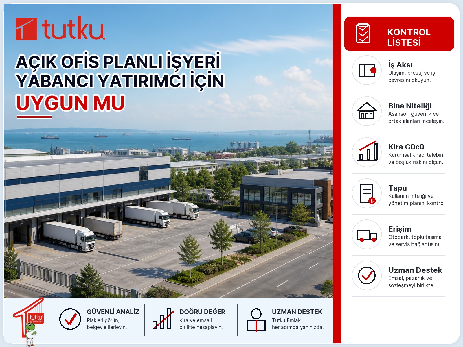 Açık ofis planlı işyeri yabancı yatırımcı için uygun mu?