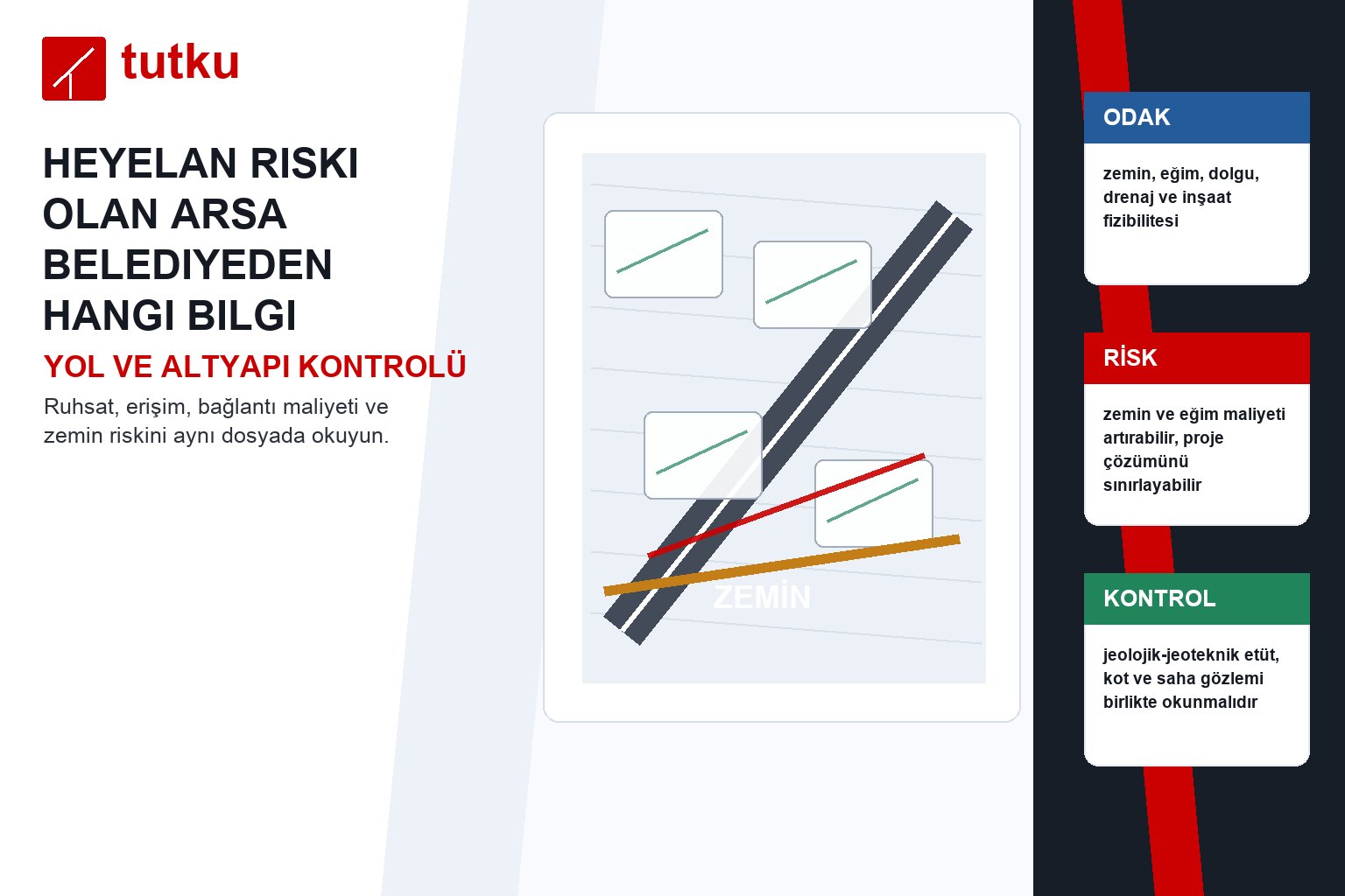 Heyelan riski olan arsa belediyeden hangi bilgi alınmalı?