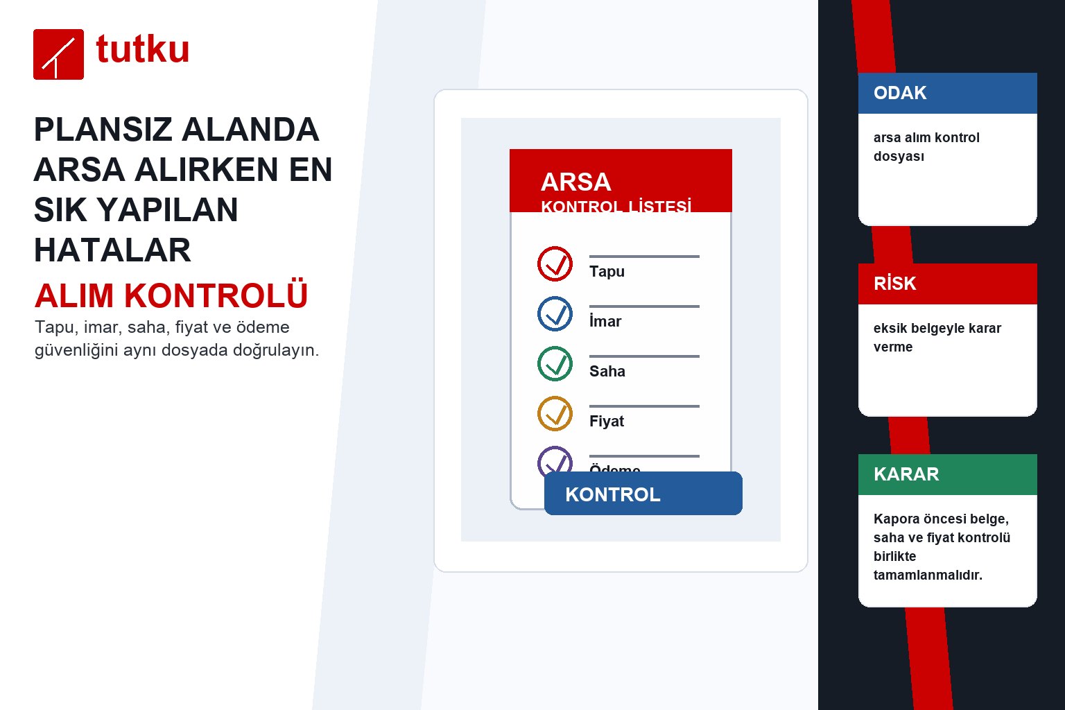 Plansız alanda arsa alırken en sık yapılan hatalar