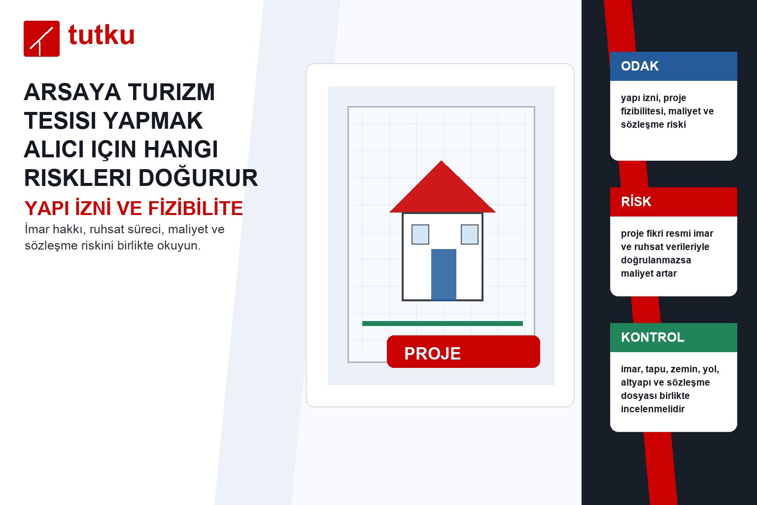 Arsaya turizm tesisi yapmak alıcı için hangi riskleri doğurur?