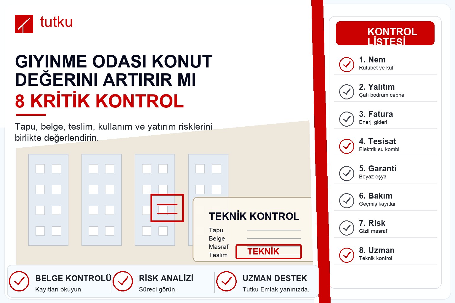 Giyinme odası konut değerini artırır mı?