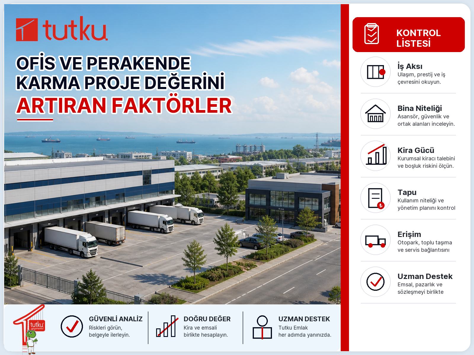 Ofis ve perakende karma proje değerini artıran faktörler