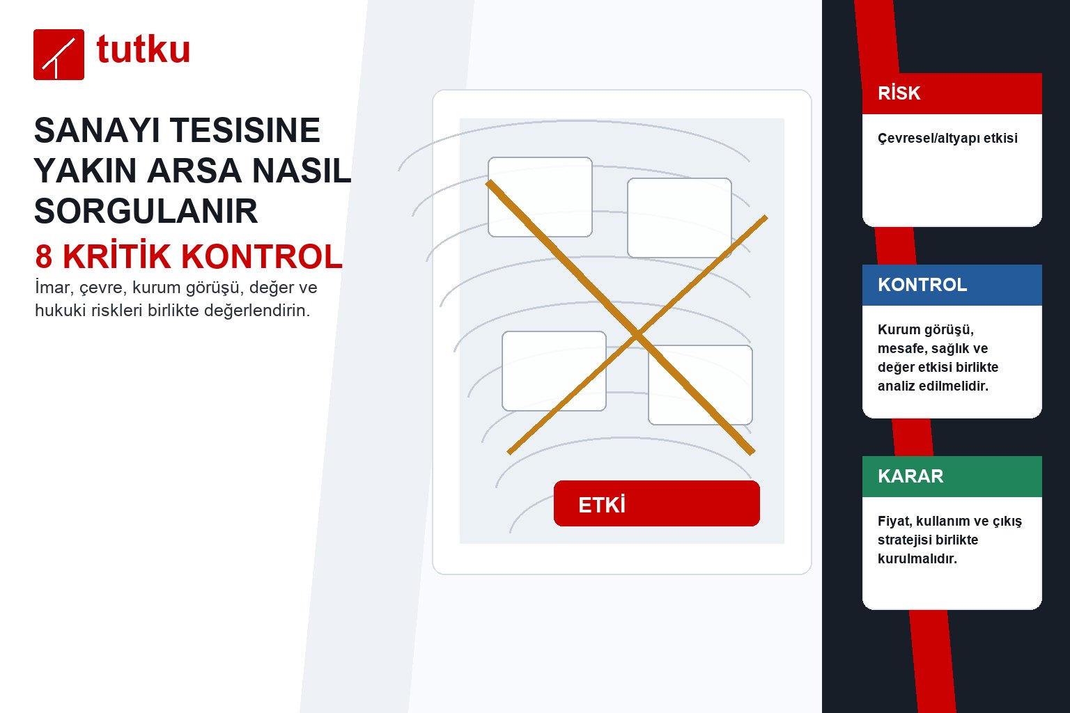 Sanayi tesisine yakın arsa nasıl sorgulanır?
