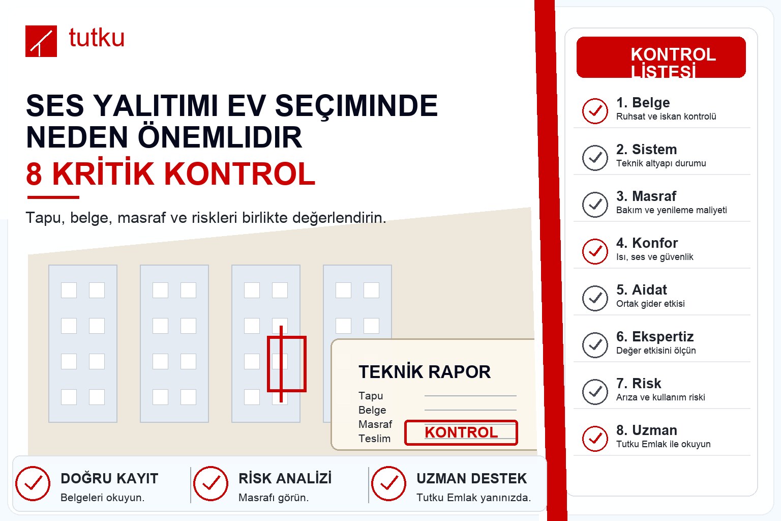 Ses yalıtımı ev seçiminde neden önemlidir?