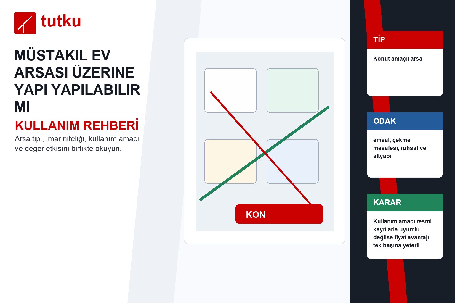 Müstakil ev arsası üzerine yapı yapılabilir mi?