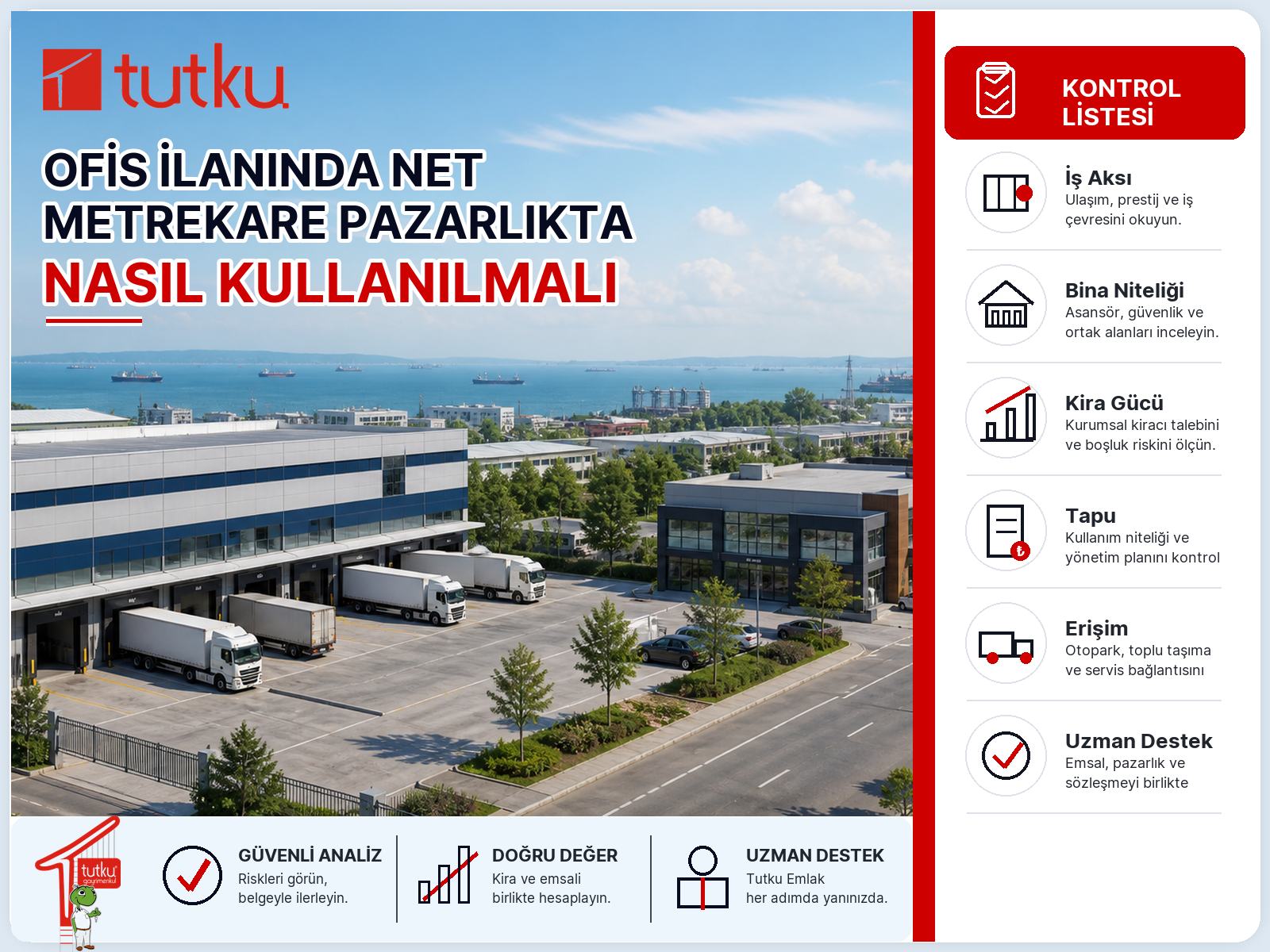 Ofis ilanında net metrekare pazarlıkta nasıl kullanılmalı?