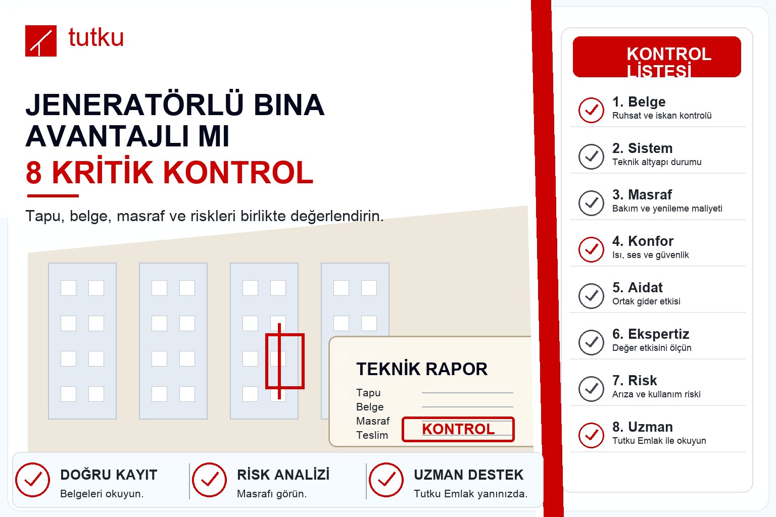 Jeneratörlü bina avantajlı mı?