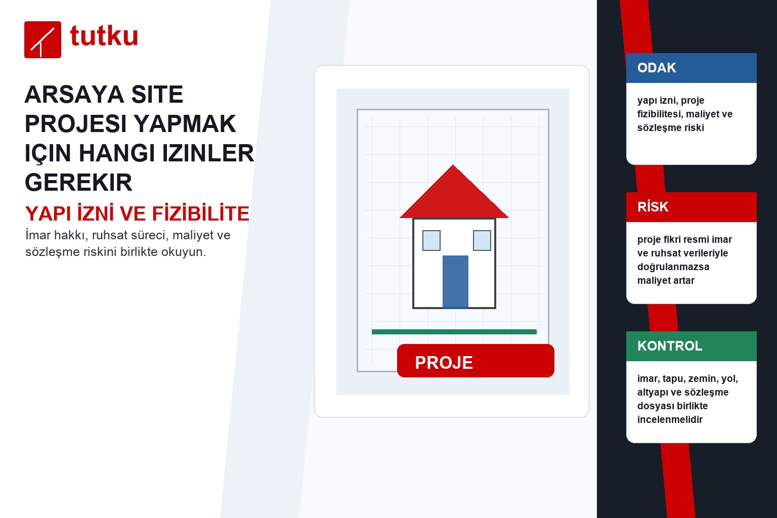 Arsaya site projesi yapmak için hangi izinler gerekir?