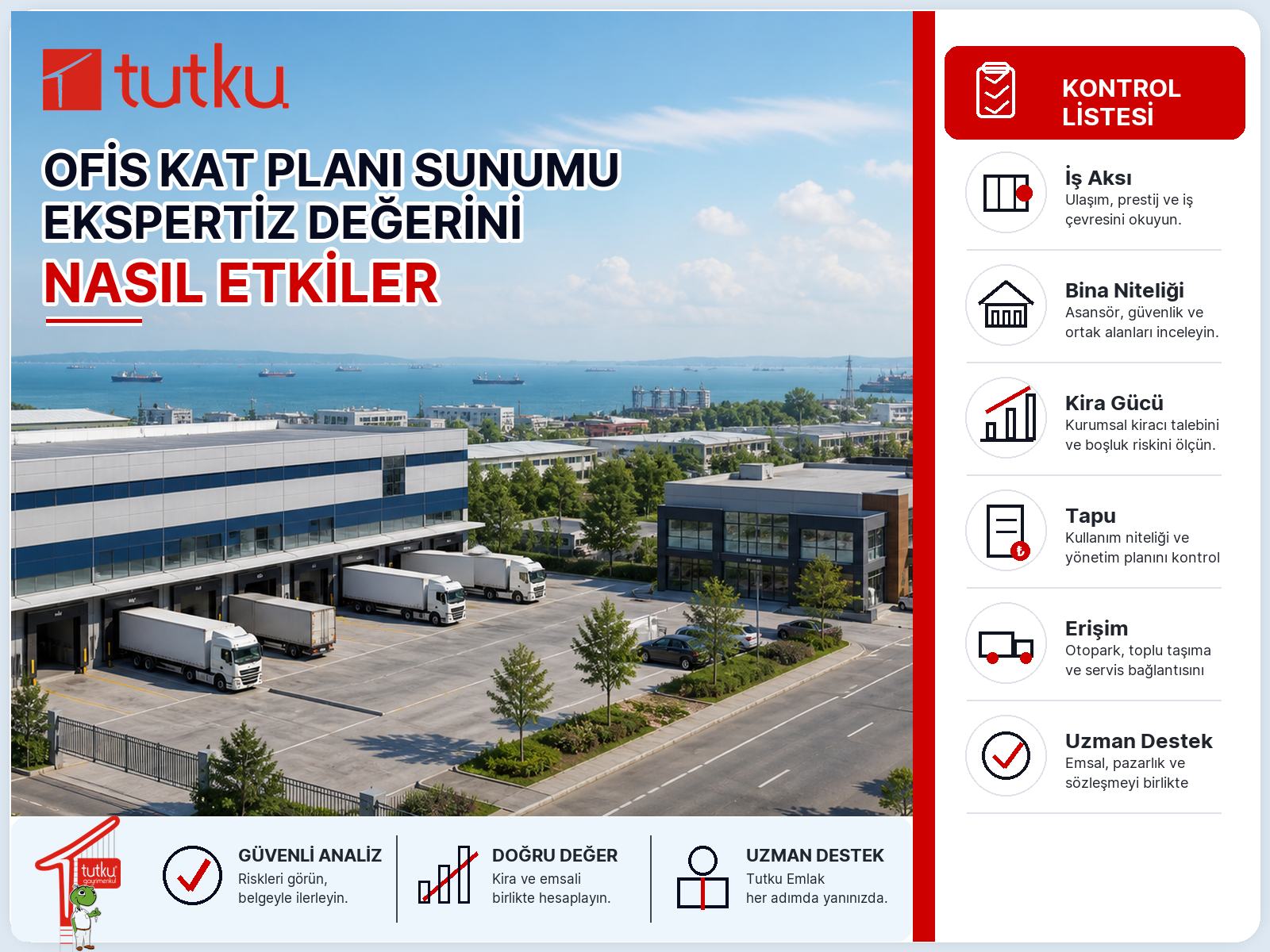 Ofis kat planı sunumu ekspertiz değerini nasıl etkiler?