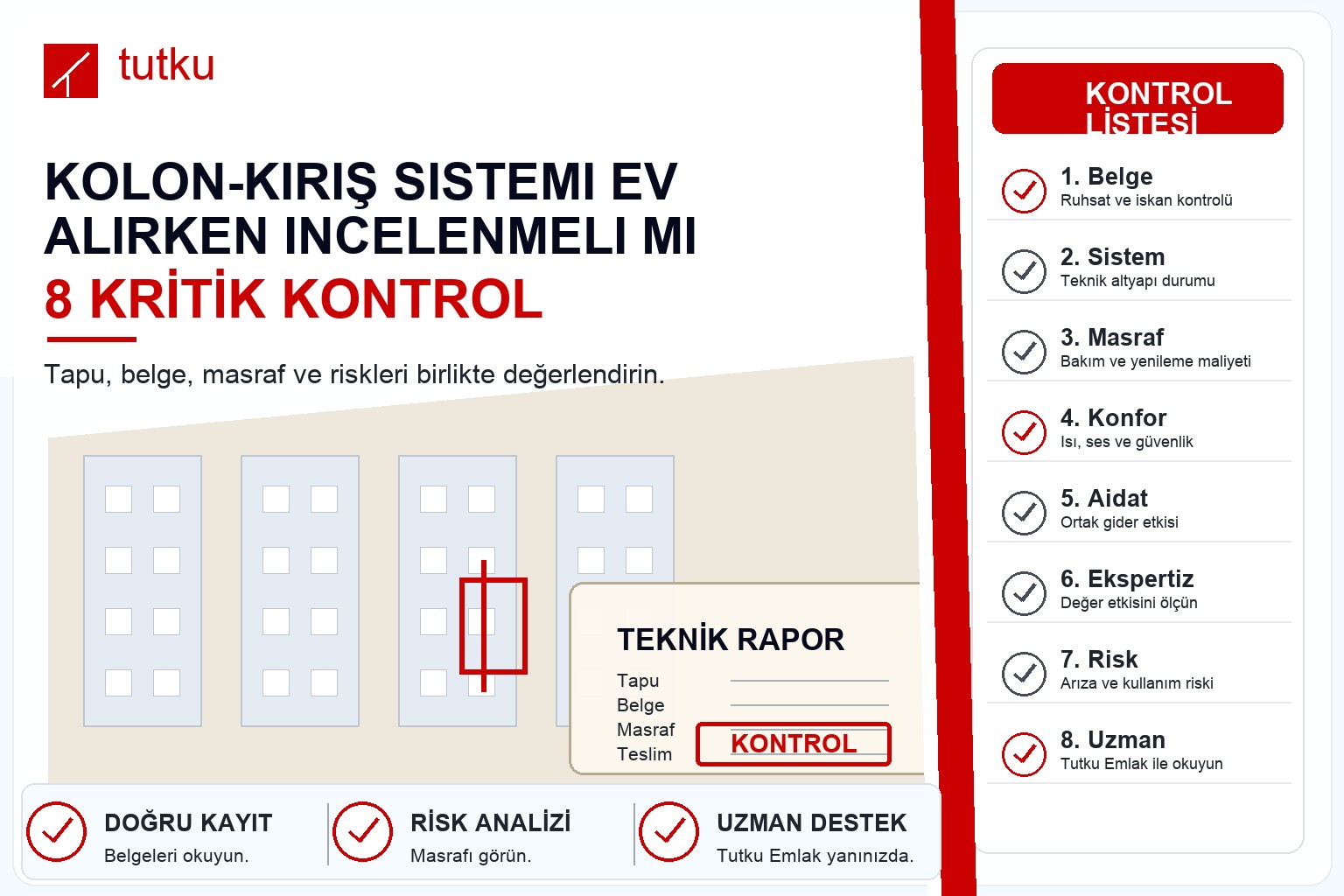 Kolon-kiriş sistemi ev alırken incelenmeli mi?