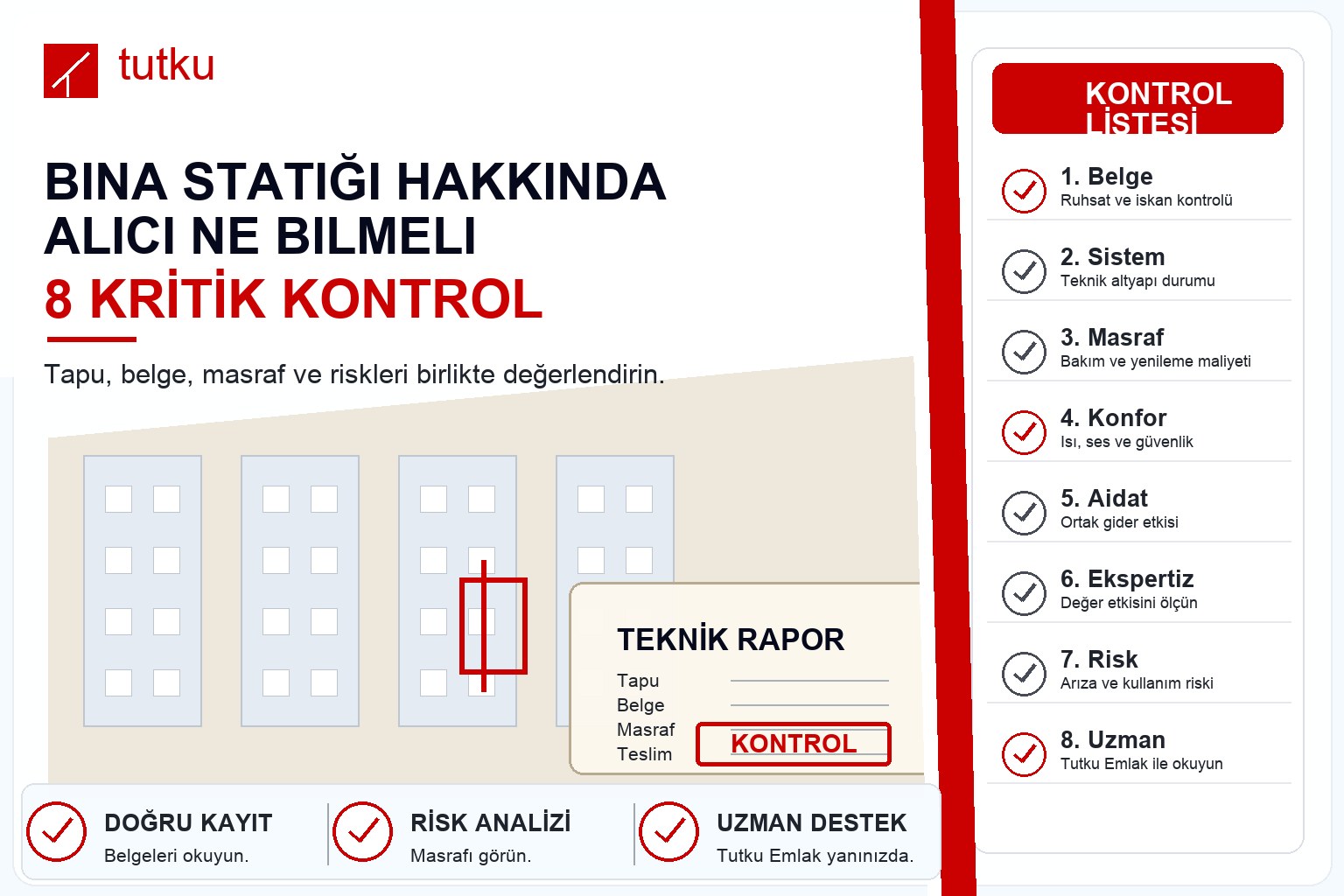 Bina statiği hakkında alıcı ne bilmeli?