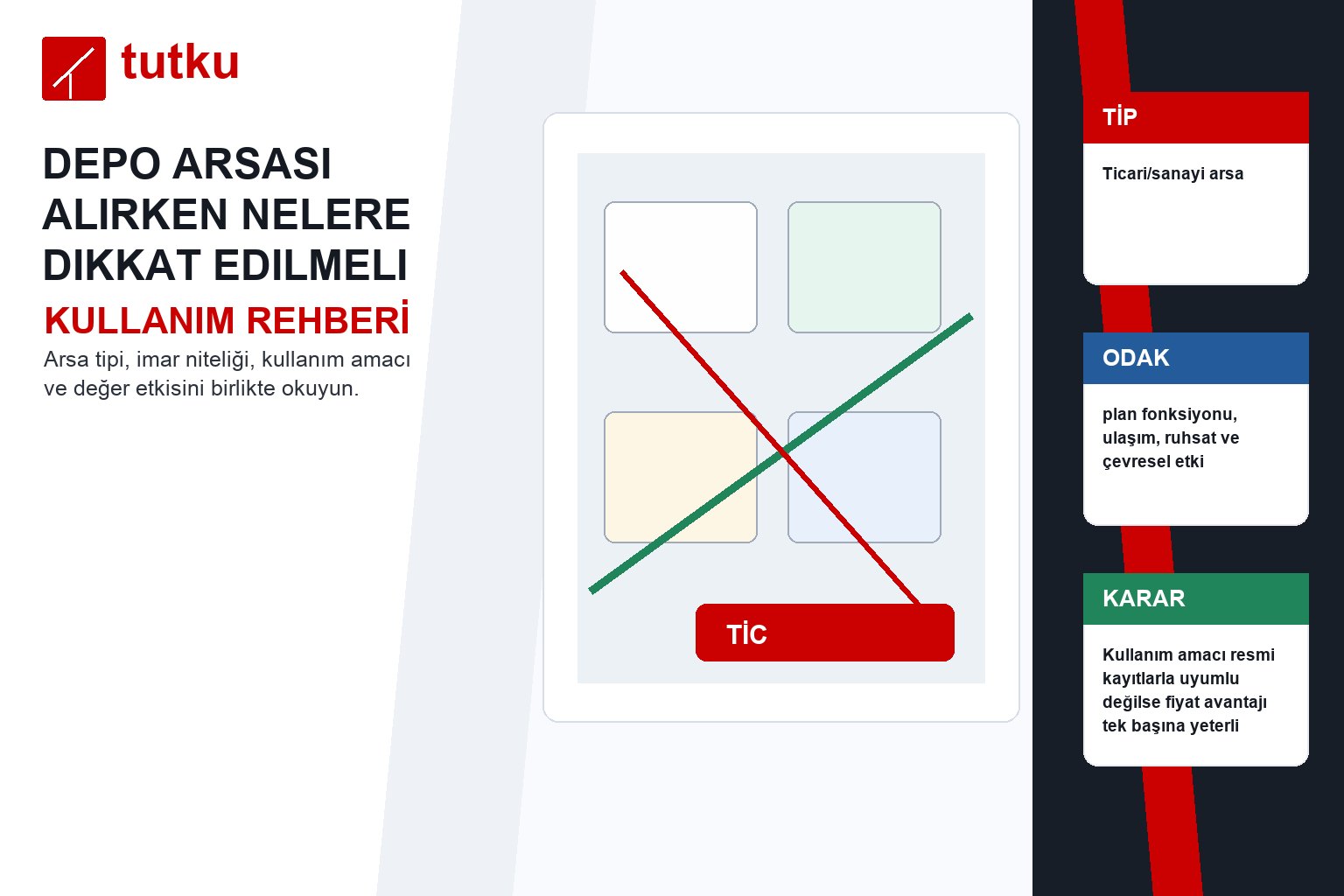 Depo arsası alırken nelere dikkat edilmeli?