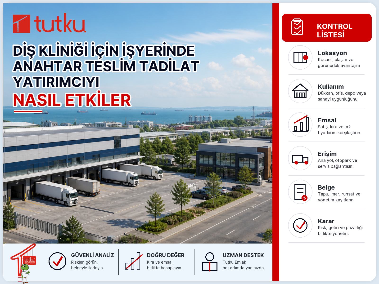 Diş kliniği için işyerinde anahtar teslim tadilat yatırımcıyı nasıl etkiler?