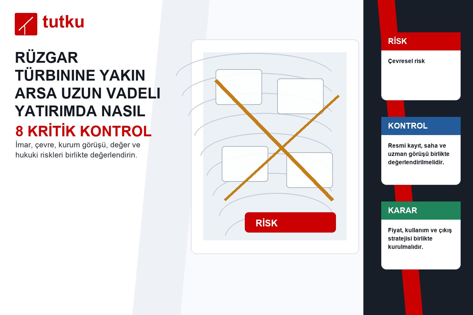 Rüzgar türbinine yakın arsa uzun vadeli yatırımda nasıl değerlendirilir?