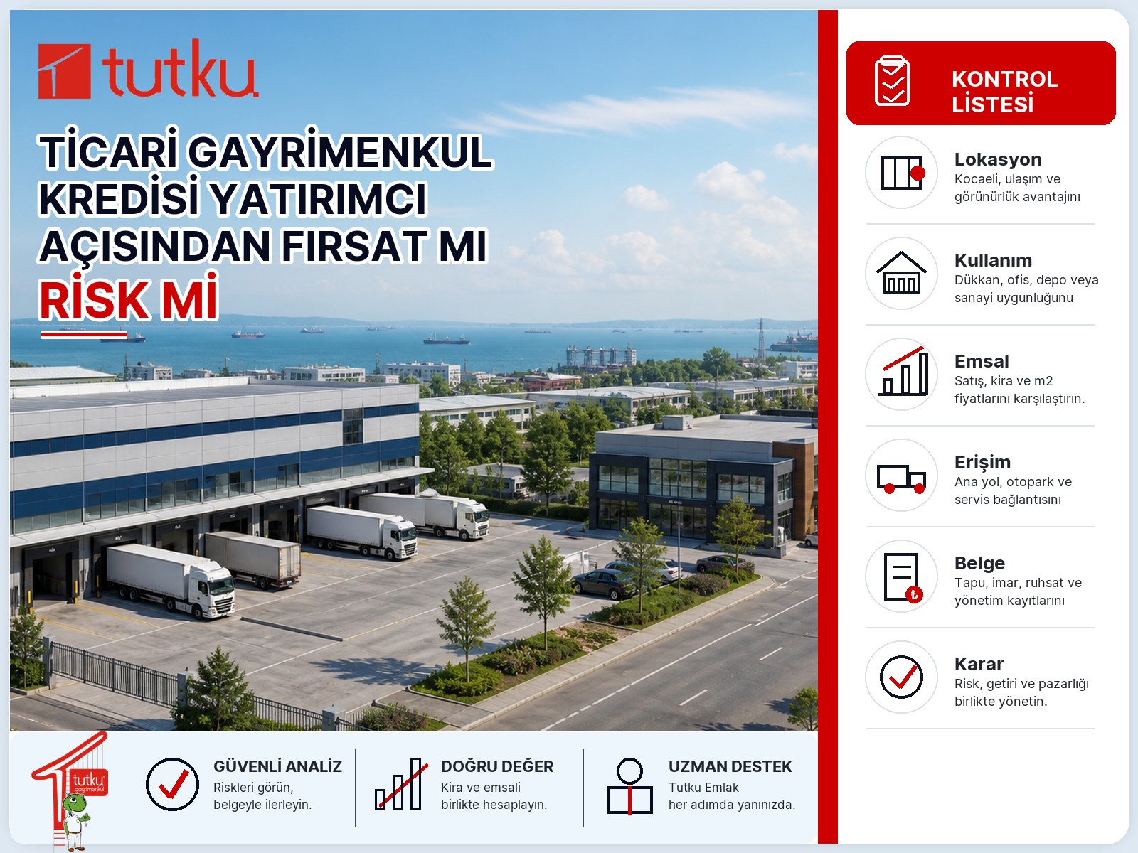 Ticari gayrimenkul kredisi yatırımcı açısından fırsat mı risk mi?