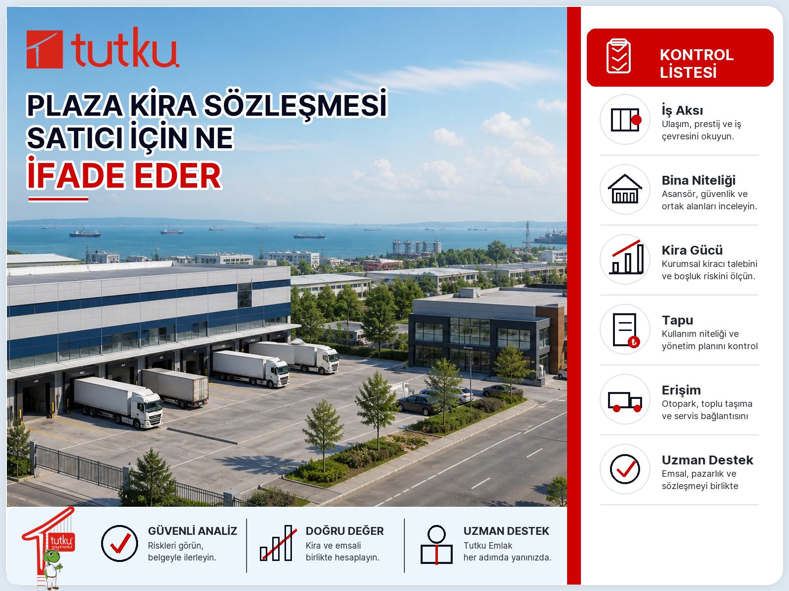 Plaza kira sözleşmesi satıcı için ne ifade eder?