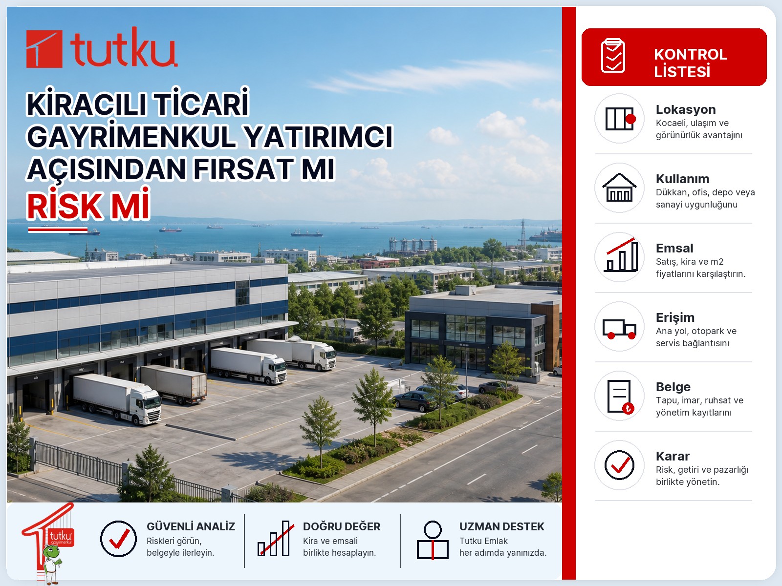 Kiracılı ticari gayrimenkul yatırımcı açısından fırsat mı risk mi?