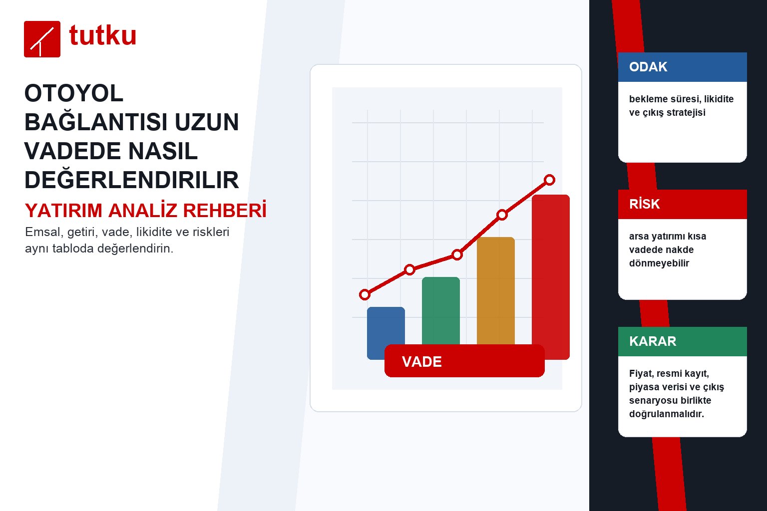 Otoyol bağlantısı uzun vadede nasıl değerlendirilir?