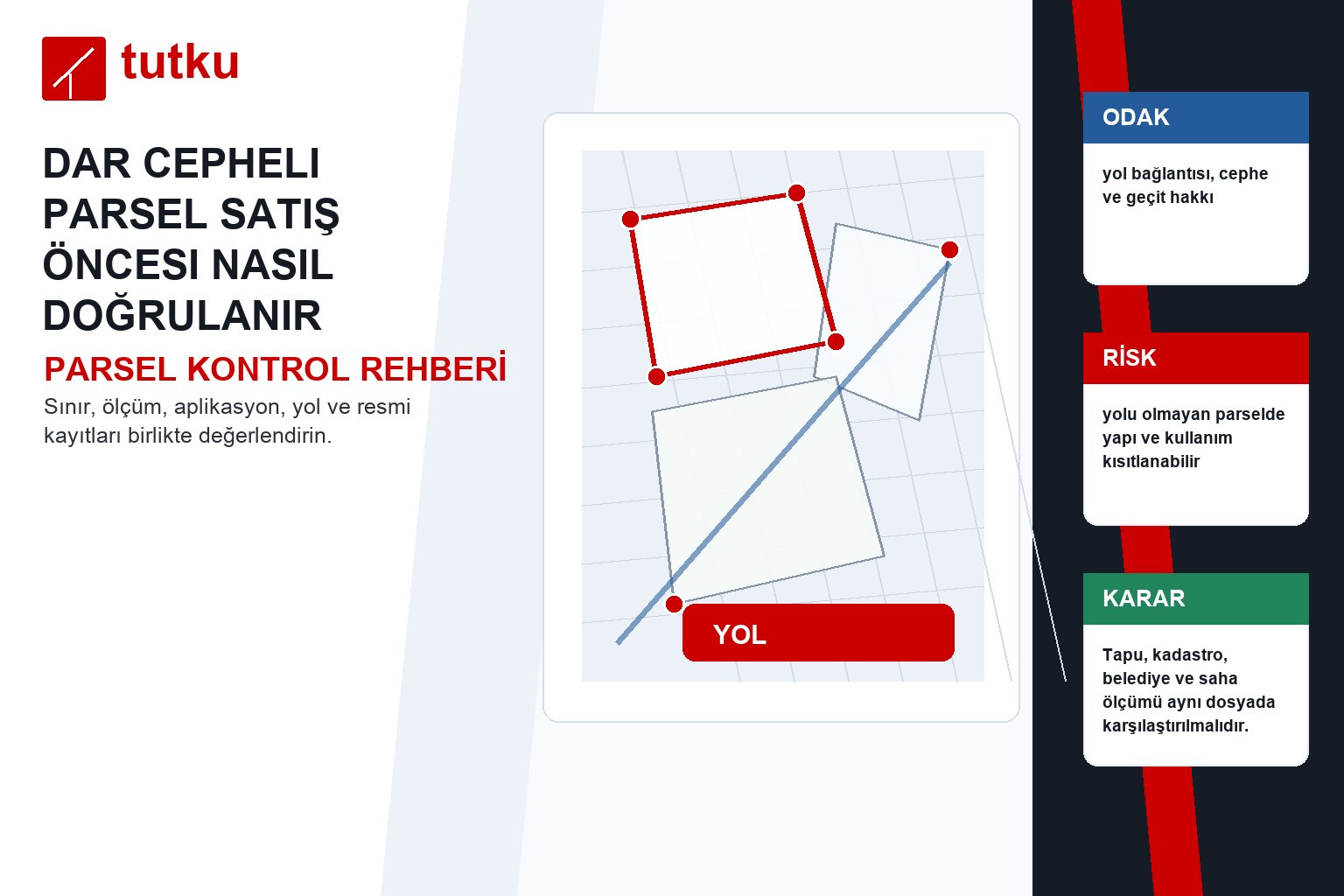 Dar cepheli parsel satış öncesi nasıl doğrulanır?