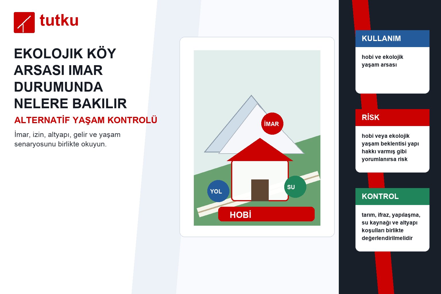 Ekolojik köy arsası imar durumunda nelere bakılır?