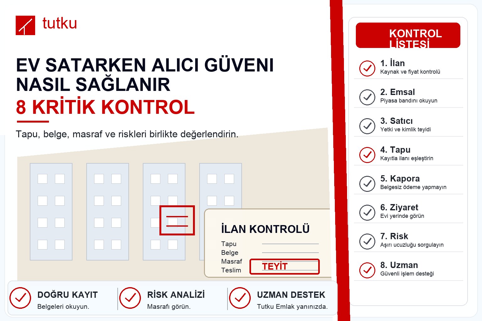 Ev satarken alıcı güveni nasıl sağlanır?