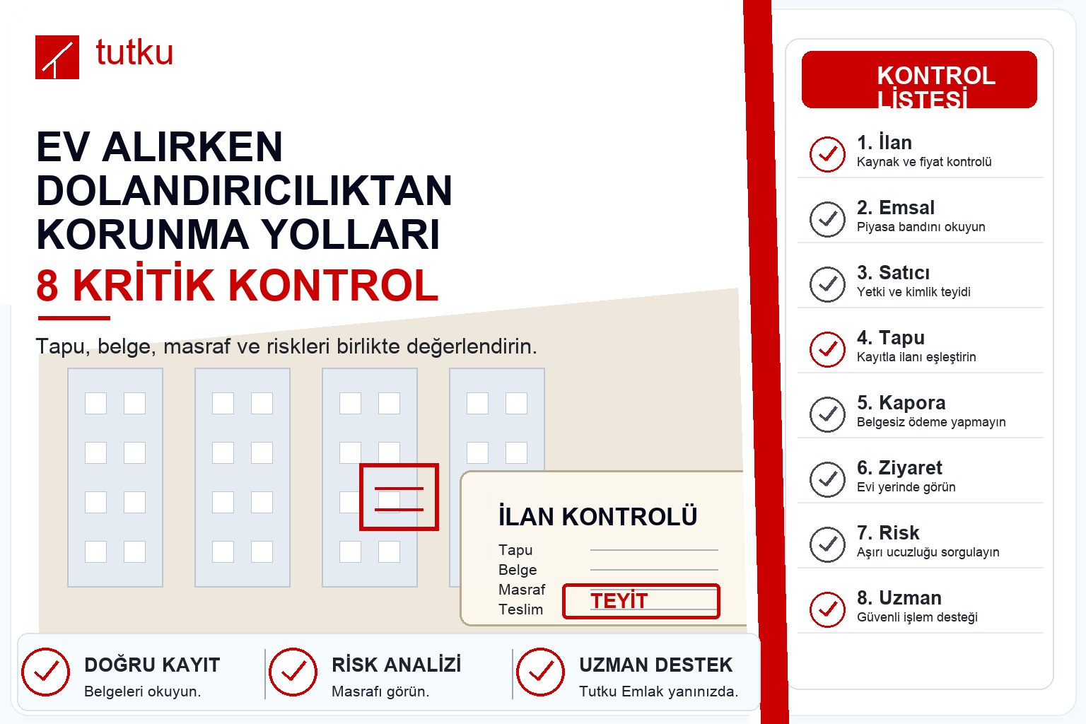 Ev alırken dolandırıcılıktan korunma yolları