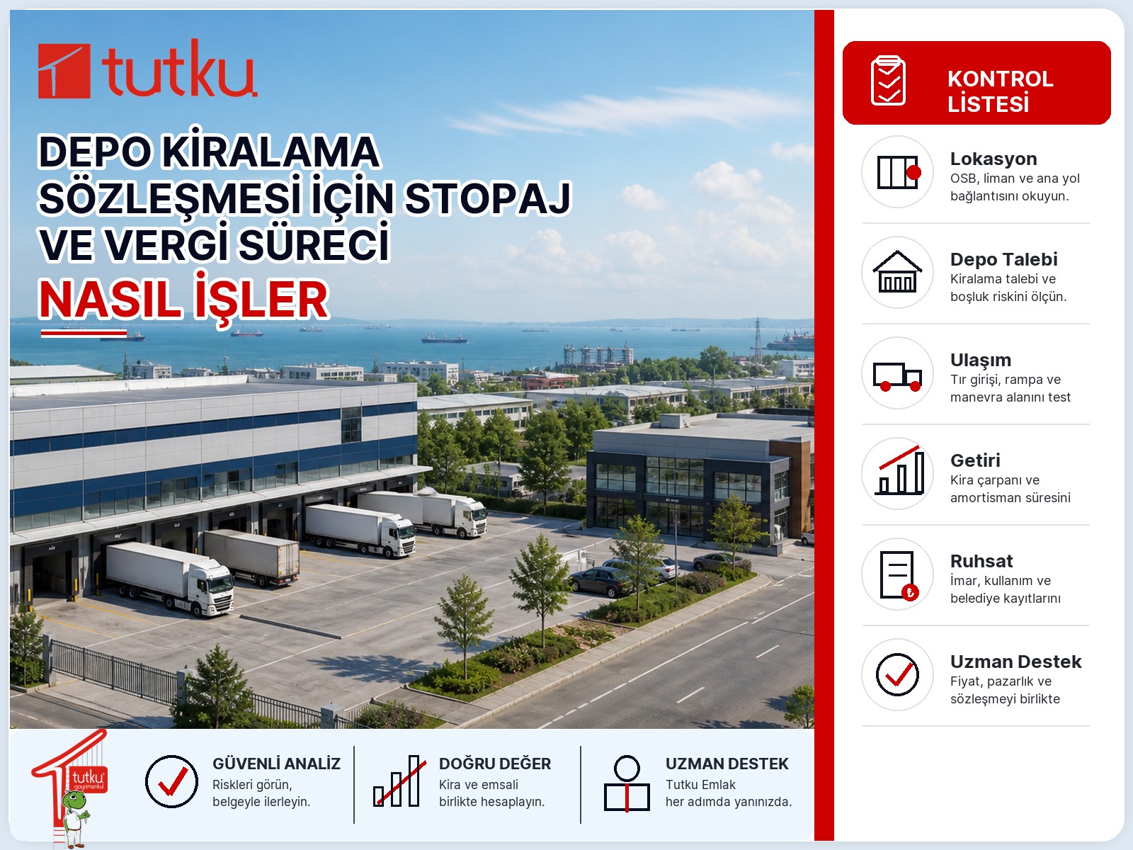 Depo kiralama sözleşmesi için stopaj ve vergi süreci nasıl işler?