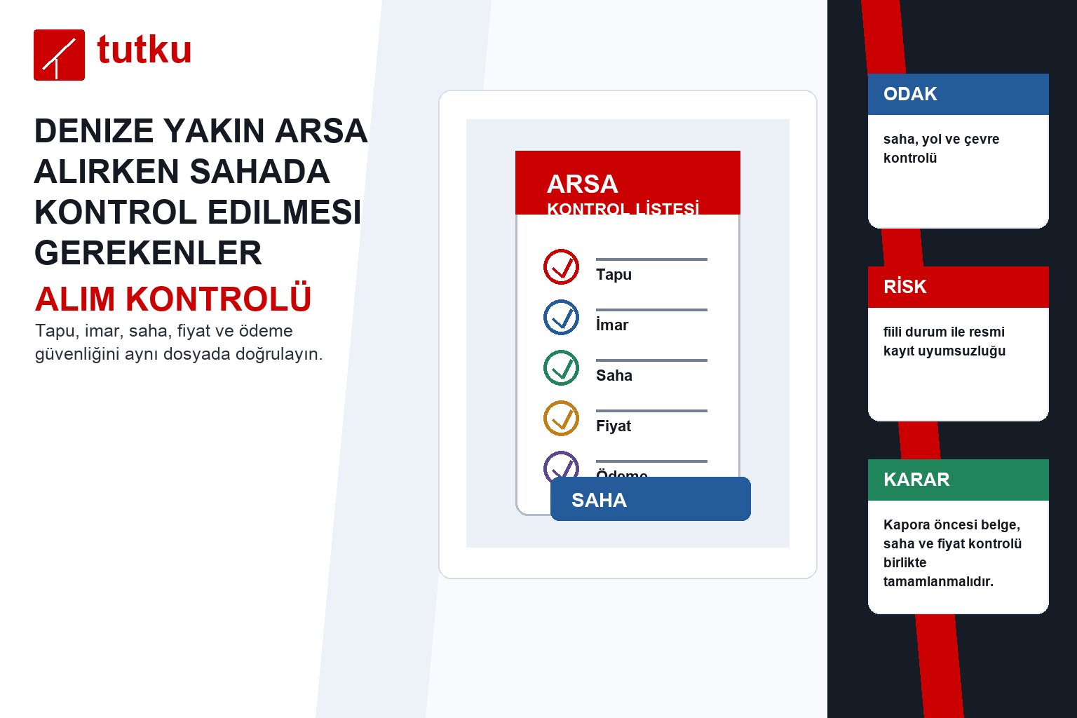 Denize yakın arsa alırken sahada kontrol edilmesi gerekenler