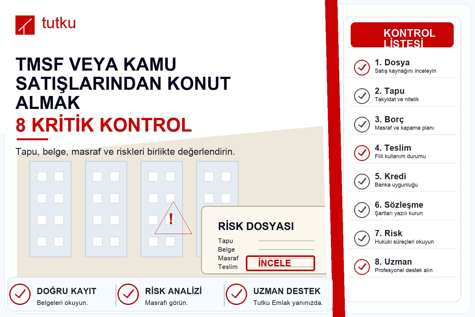 TMSF veya kamu satışlarından konut almak