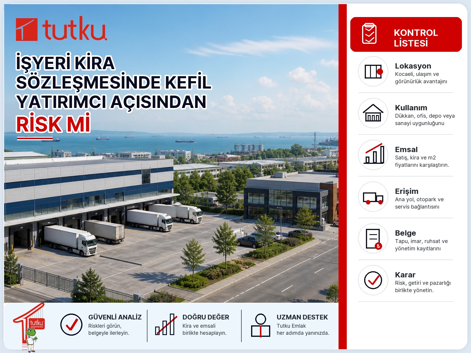 İşyeri kira sözleşmesinde kefil yatırımcı açısından fırsat mı risk mi?