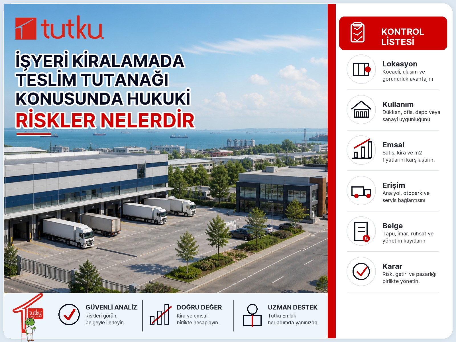 İşyeri kiralamada teslim tutanağı konusunda hukuki riskler nelerdir?
