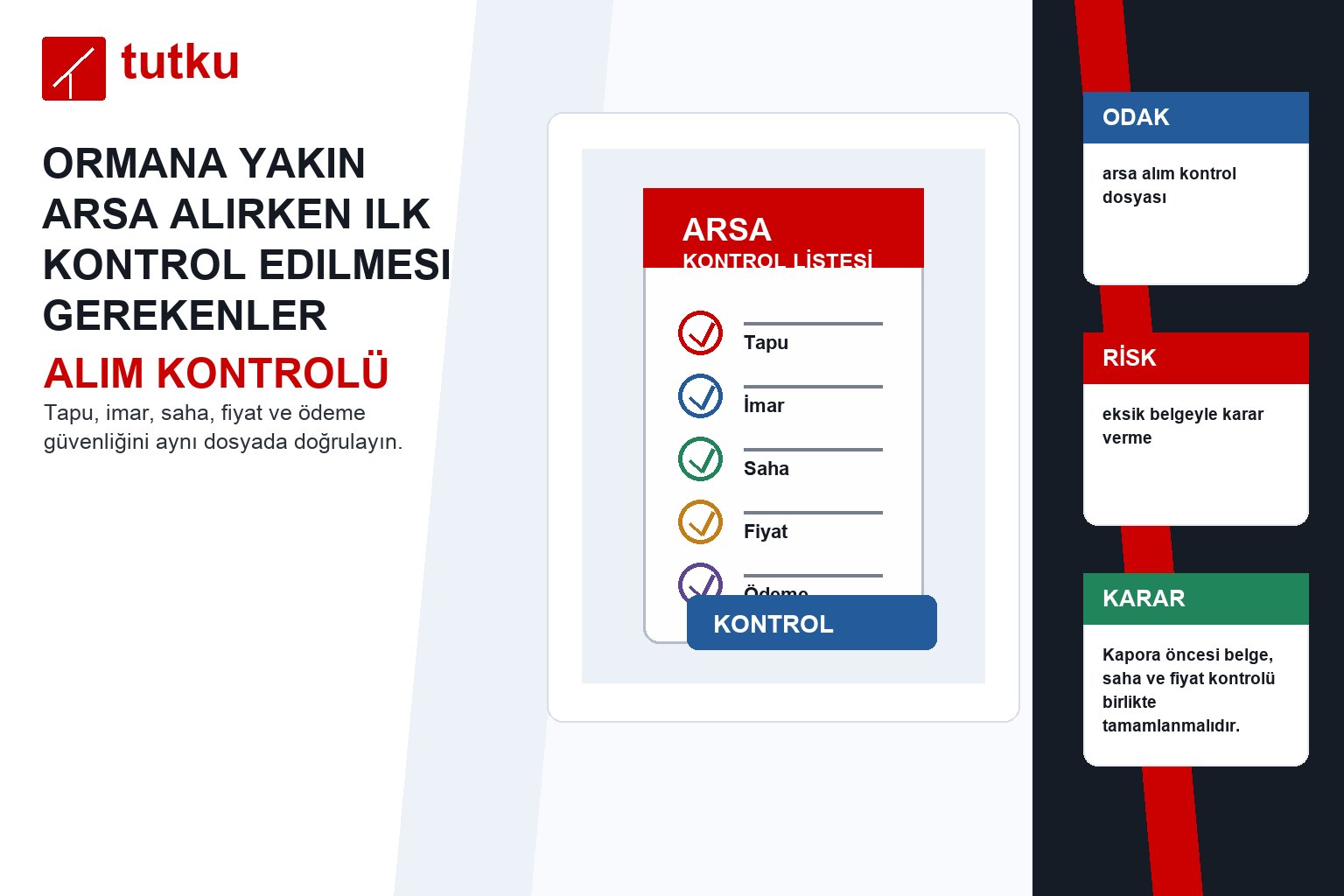 Ormana yakın arsa alırken ilk kontrol edilmesi gerekenler