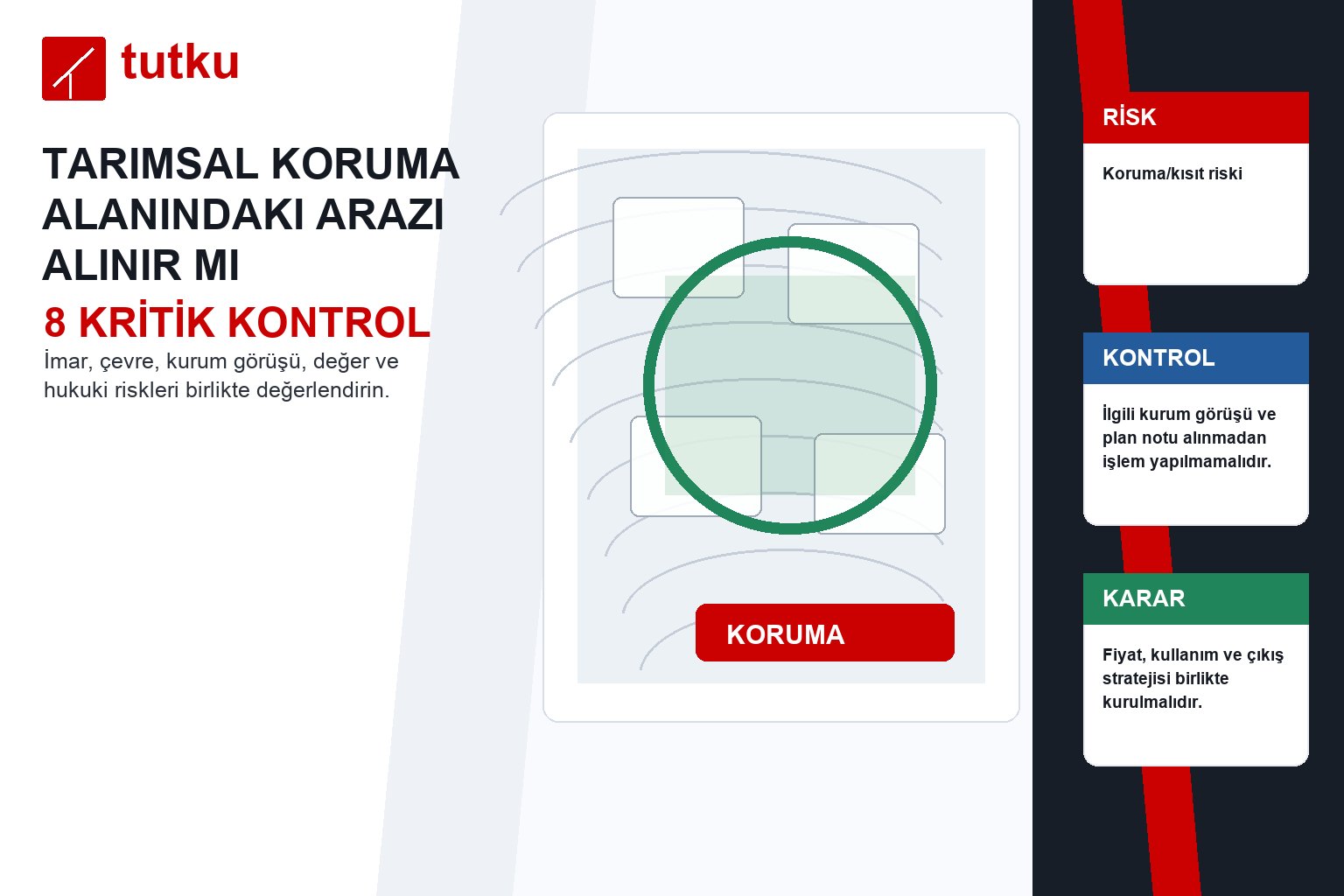 Tarımsal koruma alanındaki arazi alınır mı?