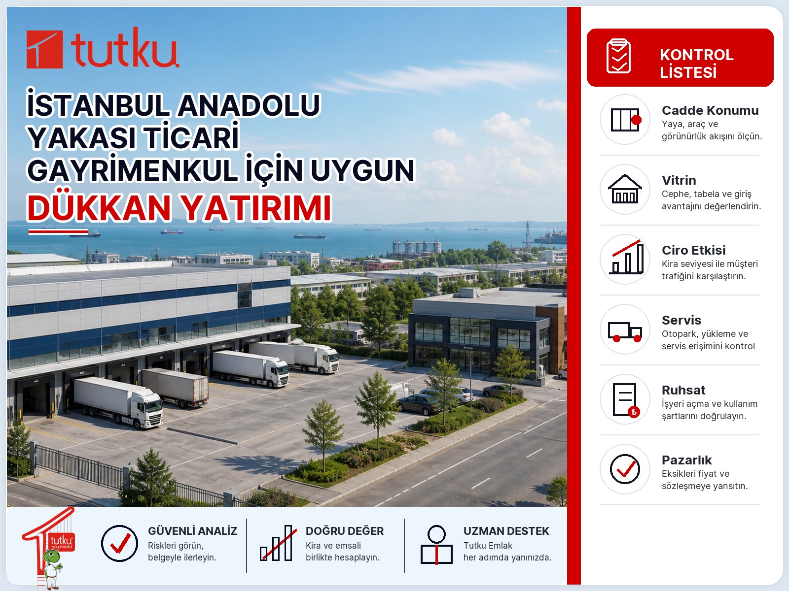İstanbul Anadolu yakası ticari gayrimenkul dükkan yatırımı için uygun mu?