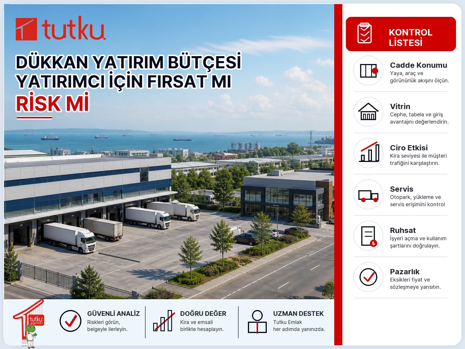 Dükkan yatırım bütçesi yatırımcı için fırsat mı risk mi?