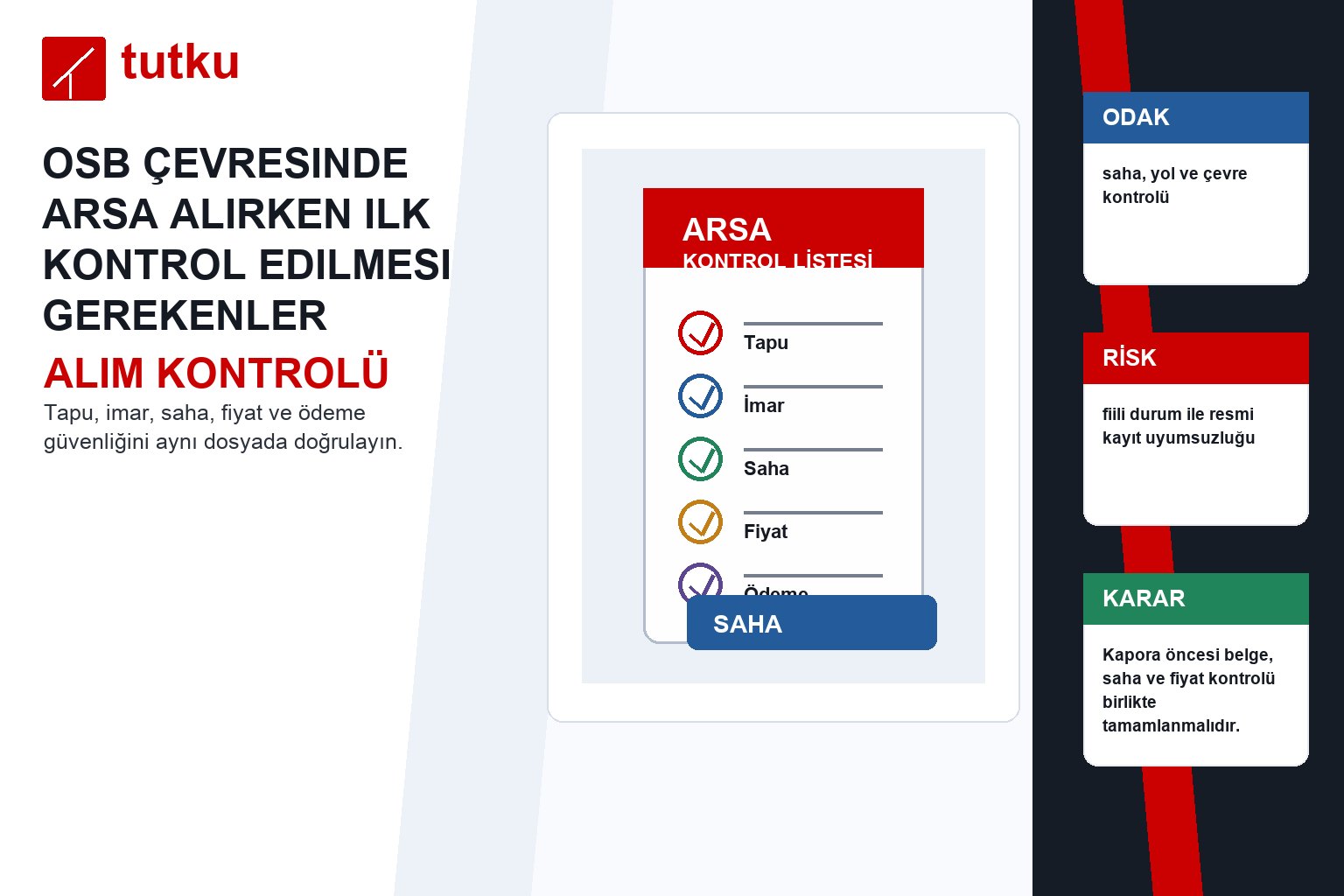 OSB çevresinde arsa alırken ilk kontrol edilmesi gerekenler