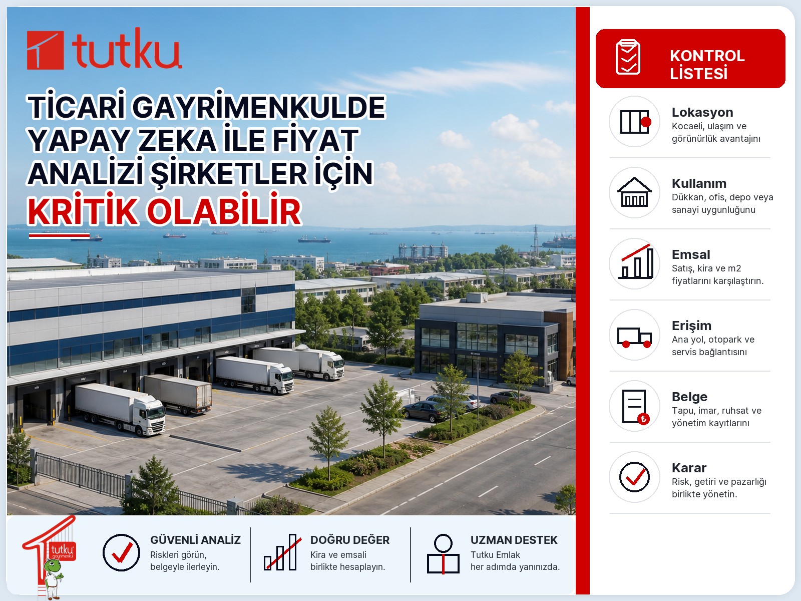 Ticari gayrimenkulde yapay zeka ile fiyat analizi şirketler için neden kritik olabilir?