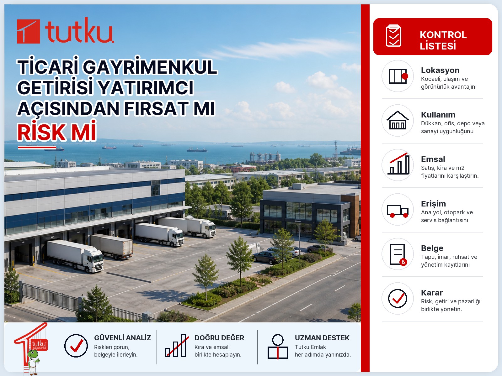Ticari gayrimenkul getirisi yatırımcı açısından fırsat mı risk mi?