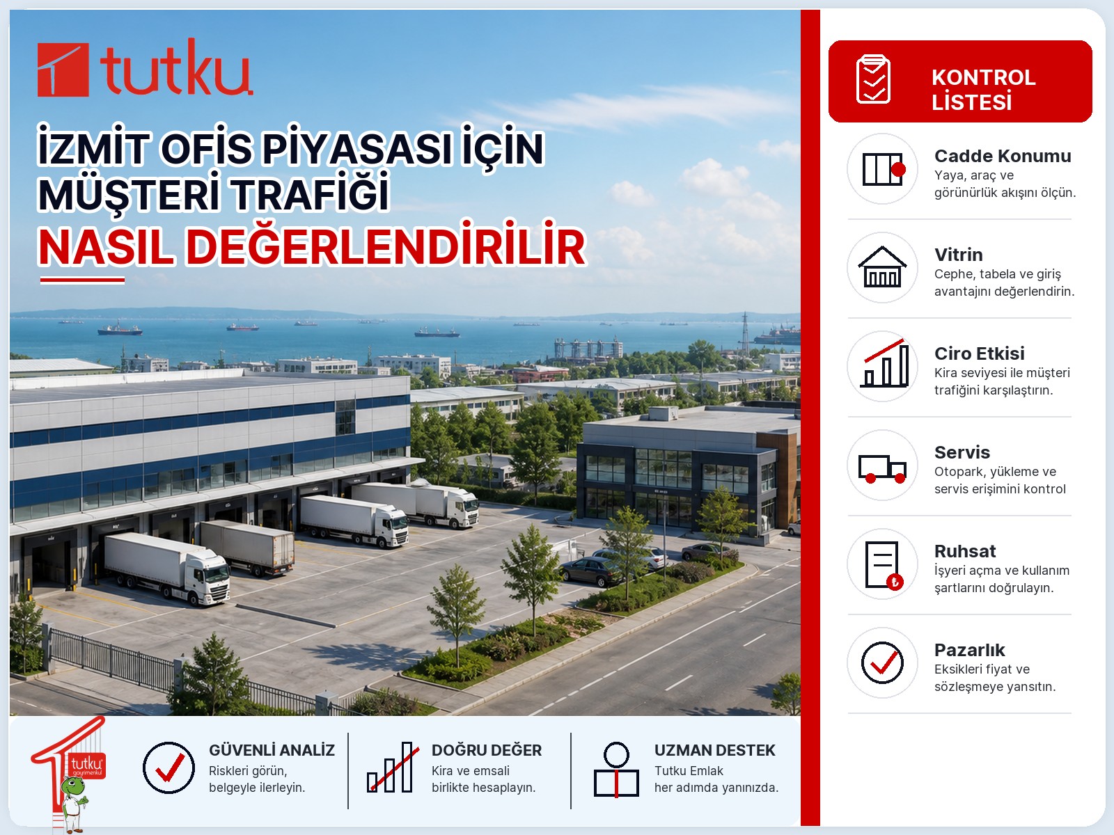 İzmit ofis piyasası için müşteri trafiği nasıl değerlendirilir?