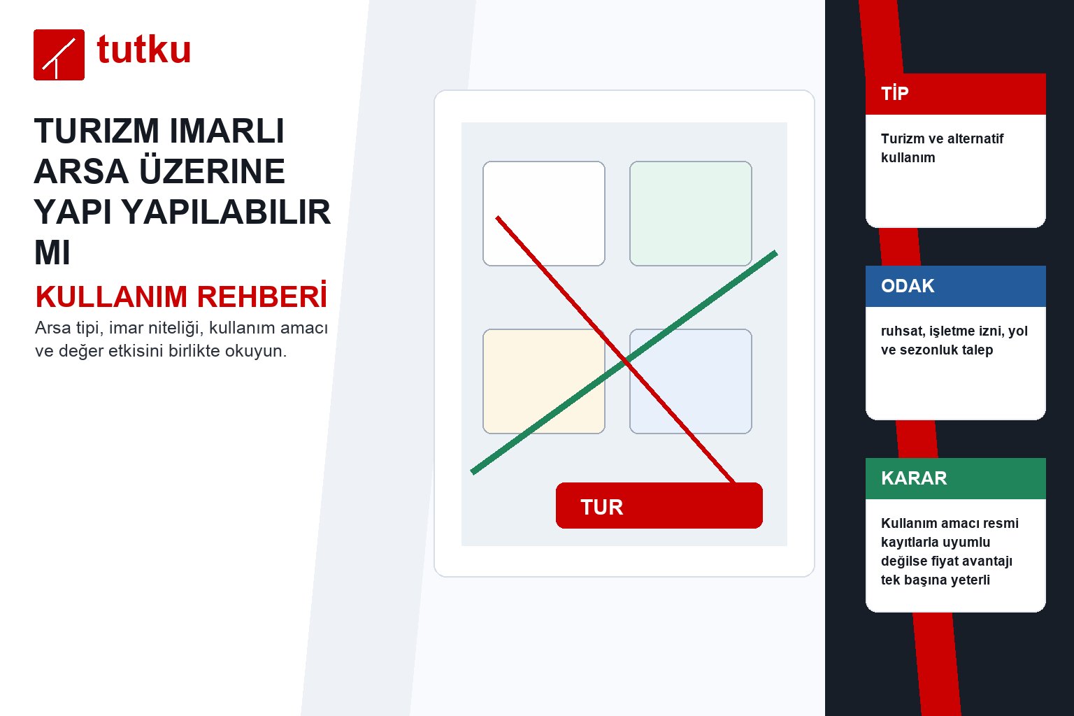 Turizm imarlı arsa üzerine yapı yapılabilir mi?