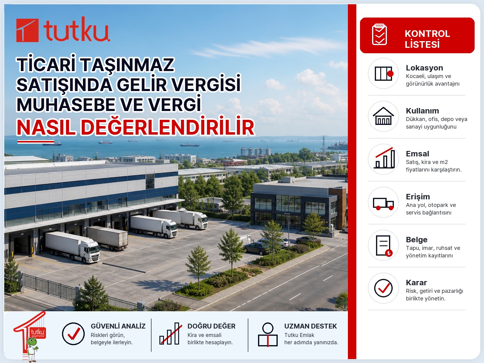 Ticari taşınmaz satışında gelir vergisi muhasebe ve vergi açısından nasıl değerlendirilir?