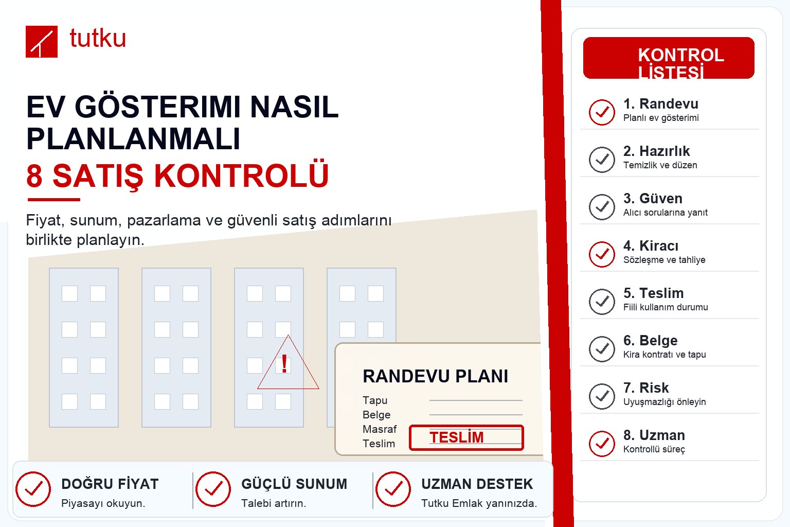 Ev gösterimi nasıl planlanmalı?
