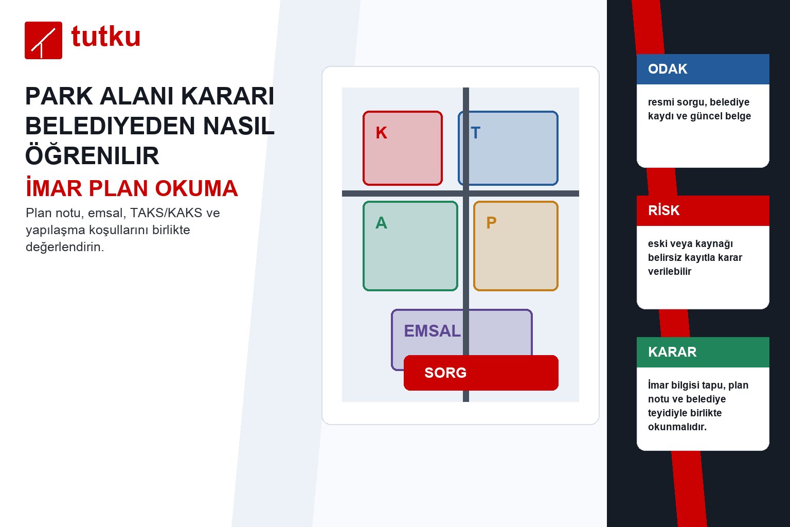 Park alanı kararı belediyeden nasıl öğrenilir?