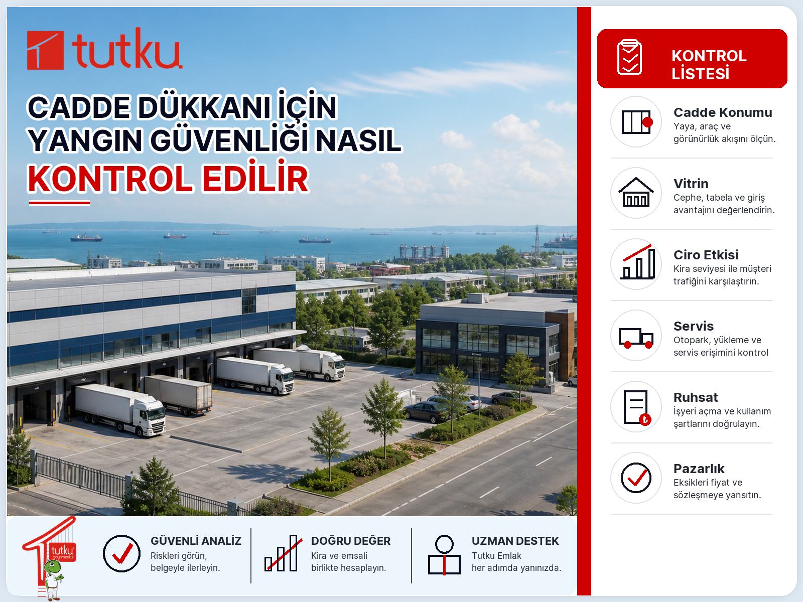 Cadde dükkanı için yangın güvenliği nasıl kontrol edilir?