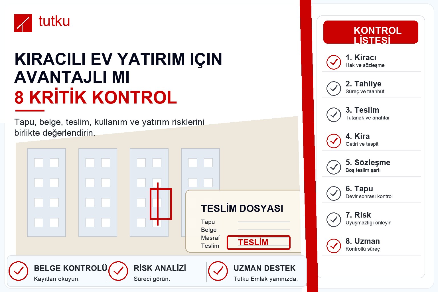 Kiracılı ev yatırım için avantajlı mı?