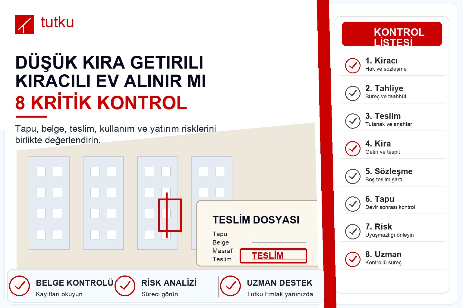 Düşük kira getirili kiracılı ev alınır mı?
