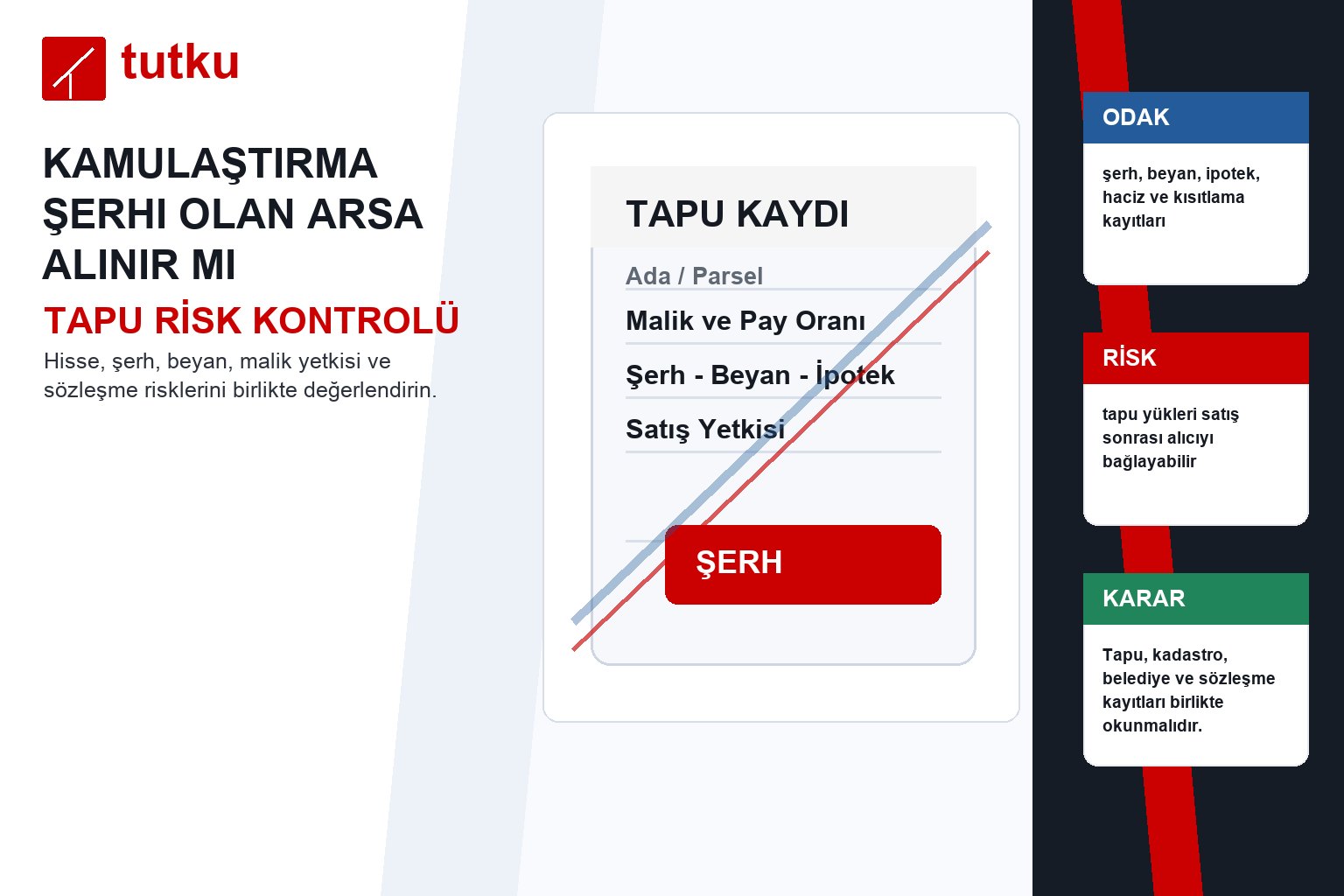 Kamulaştırma şerhi olan arsa alınır mı?