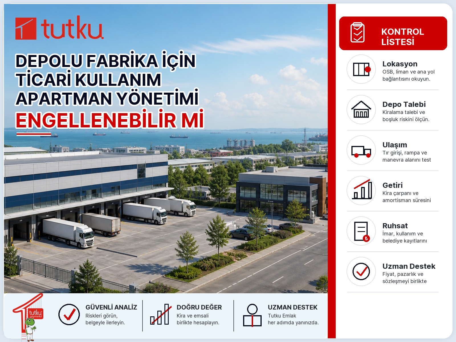 Depolu fabrika için ticari kullanım apartman yönetimi tarafından engellenebilir mi?