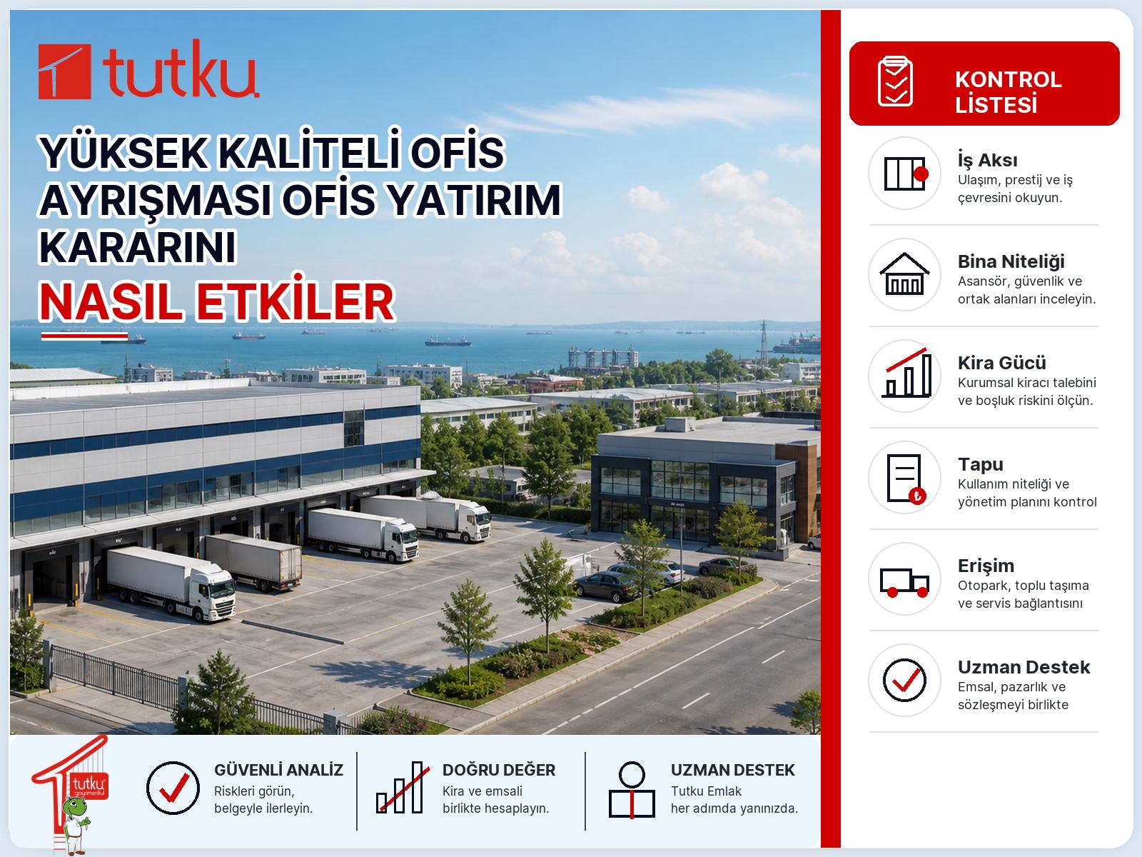 Yüksek kaliteli ofis ayrışması ofis yatırım kararını nasıl etkiler?