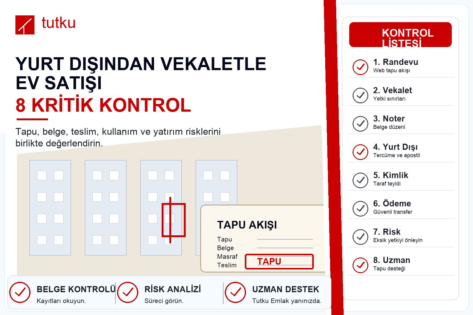 Yurt dışından vekaletle ev satışı